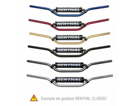 GUIDON RENTHAL CLASSIC T4 ARGENT